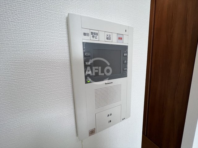 レジュールアッシュ京橋クロスのセキュリティ|レジュールアッシュ京橋クロス　モニター付きインターフォン