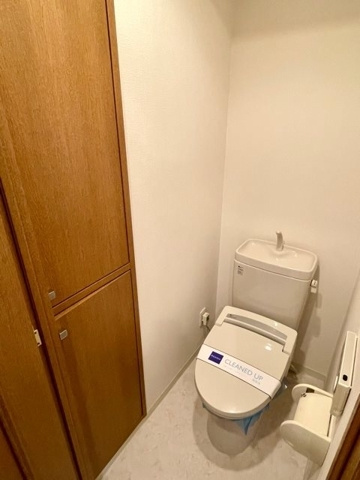 新品家具付きマンション池之端43(KaGood東京)のトイレ|落ち着いたトイレです
