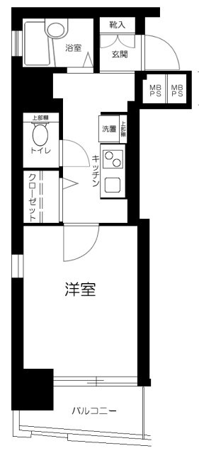 ヴェルステージ神田の間取り