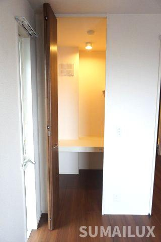 熊本市東区御領８丁目のアパートの収納