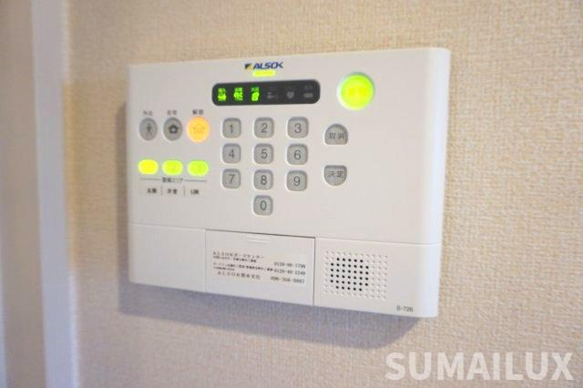 熊本市東区御領８丁目のアパートのセキュリティ