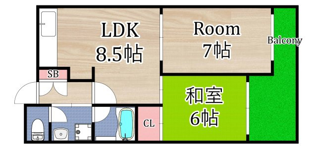 【間取り】 | クレアコート