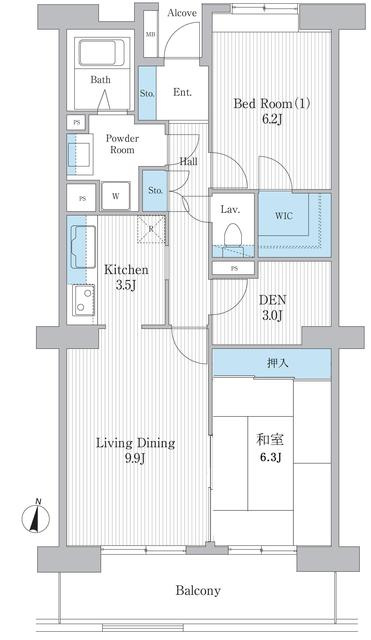 ウイングプラザの間取り