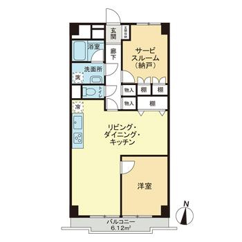 ゾンネンハイム北砂の間取り