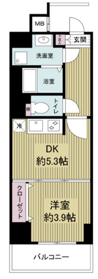 【間取り】 | ドゥーエ玉造