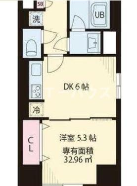グランディール　オアゾの間取り