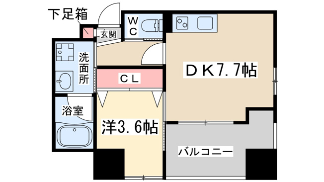 【間取り】 | ノルデンタワー南森町プレミアム