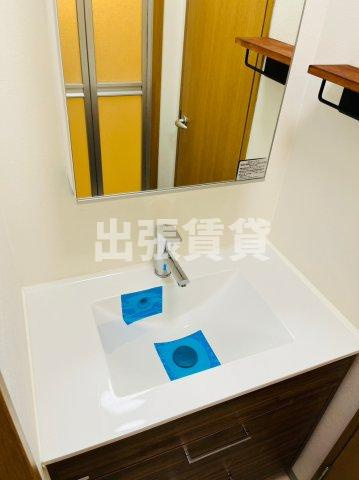 仲介手数料0円ウイングパークの洗面所