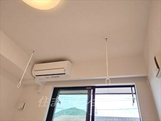 リトルノの設備|室内物干し・エアコン