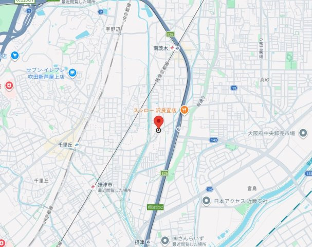 グランディオーズの地図