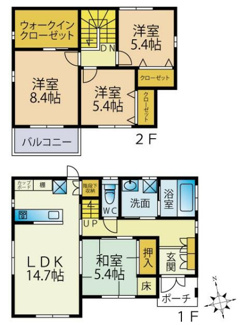 【間取り】 | 福岡県飯塚市大分