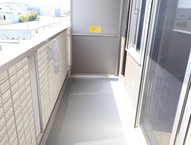 ウェスタ新八代のバルコニー