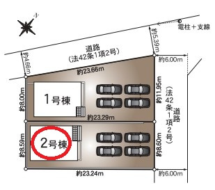 【区画図】 | クレイドルガーデン赤穂市砂子第５ | 区画図