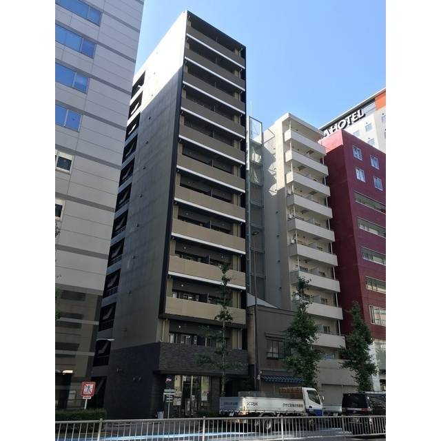 パークフラッツ蔵前の外観|きれいな外観です