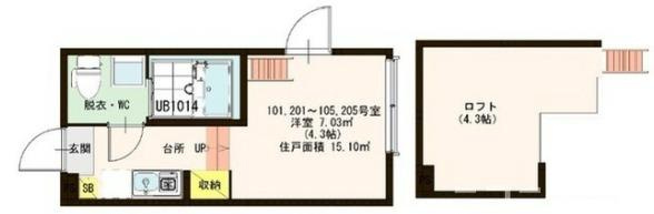 【間取り】 | ハーモニーテラス蓮沼町