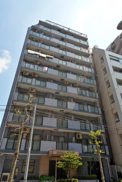 セザールスカイタワー銀座東の外観|外観は落ち着いています