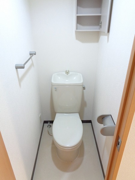 スカイコート日本橋第５のトイレ|落ち着いたトイレです