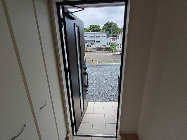 クレイドルガーデン高崎市吉井町下長根第3の玄関