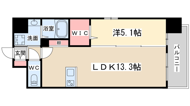 【間取り】 | ル・セードル天神橋