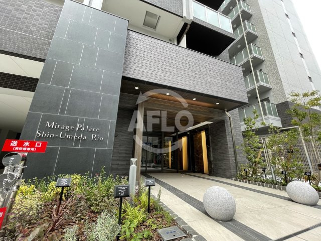 大阪市北区大淀中５丁目の賃貸マンションのエントランス|ミラージュパレス新梅田Rio　エントランス