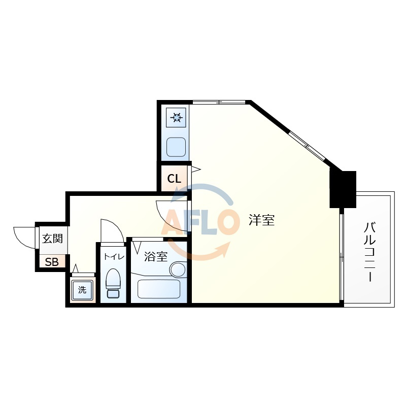 リーガル北梅田の間取り|リーガル北梅田　間取り