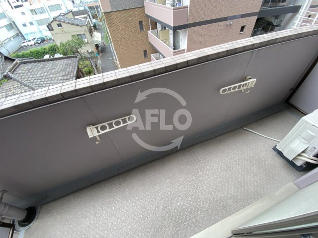 オアーゼ梅田東のバルコニー|オアーゼ扇町　バルコニー
