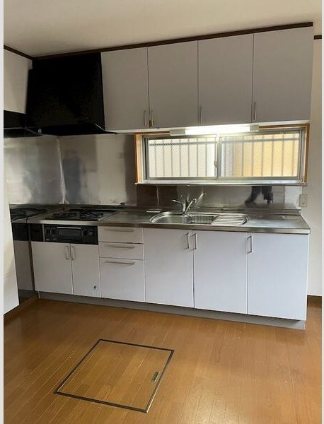 浅井和子貸家　B棟のキッチン