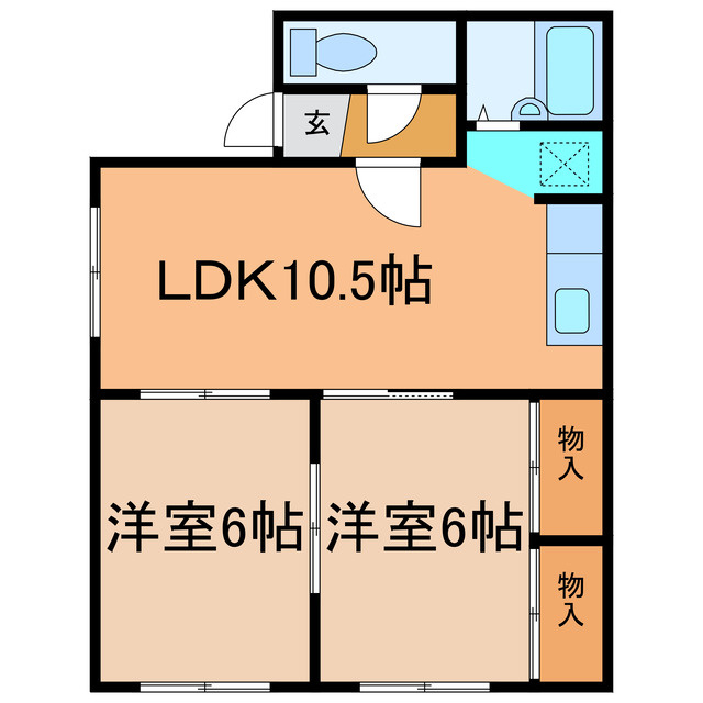 ドミールシャインの間取り