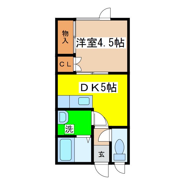 マンションエトピリカの間取り