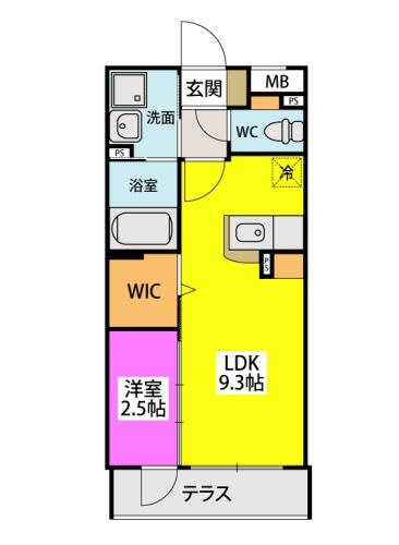 ラ・ブランシュの間取り