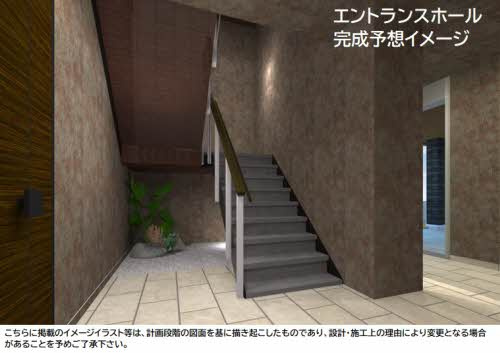 熊本市中央区大江６丁目の賃貸マンションのロビー