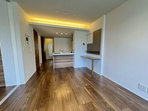 熊本市中央区大江６丁目の賃貸マンションの居間・リビング