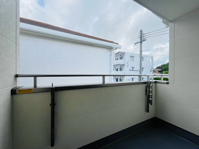 ＋＋宜野湾市嘉数-C号棟（全8棟）のバルコニー|開放的で明るい空間を演出してくれるバルコニーです