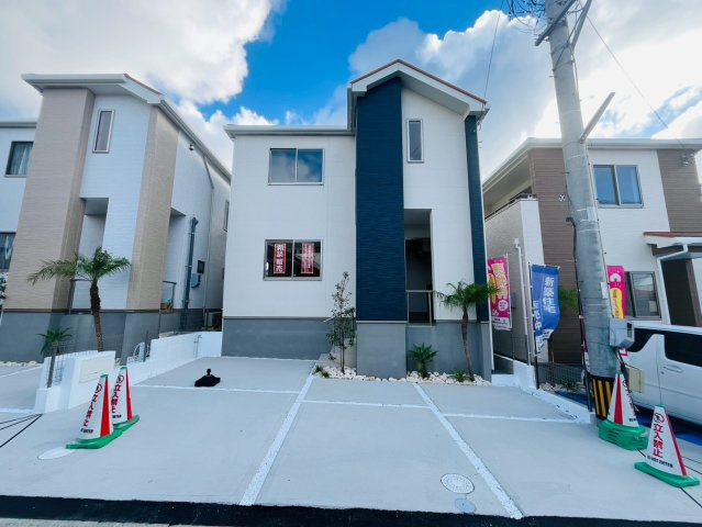 ＋＋宜野湾市嘉数-C号棟（全8棟）の外観|物件の外観です