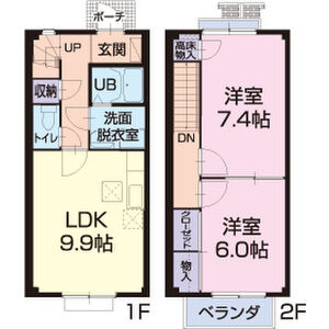【間取り】 | 開の里I棟