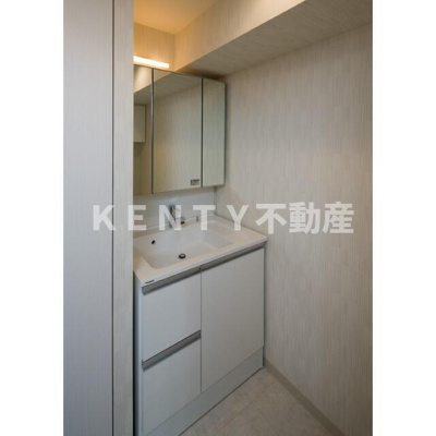 【洗面所】 | プレール・ドゥーク大森Ⅱ | 広い洗面スペース