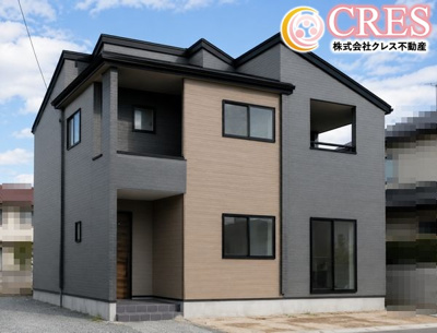 【前面道路含む現地写真】 | ☆☆新築分譲　常磐上湯長谷町上ノ台(第３)　全２棟！！ | ※完成イメージです！！現地・モデルハウスご案内致します♪