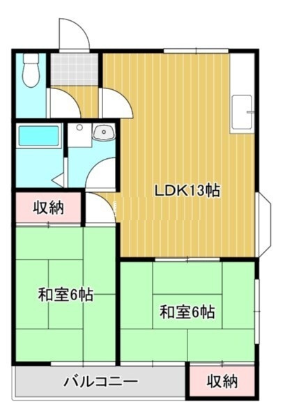 オークスハイツの間取り