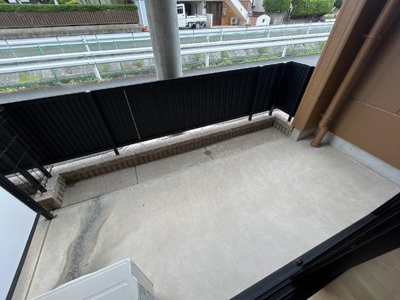 【バルコニー】 | グランディール中浜 | 専用庭