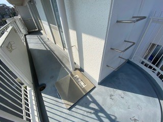 シャムロックコート西岡本のバルコニー