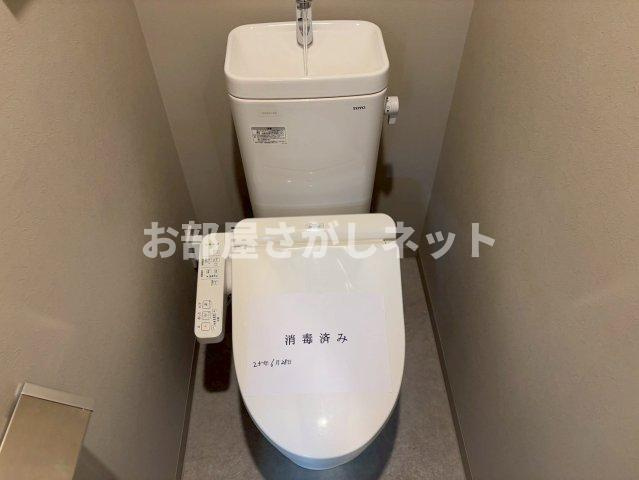 SYFORME ITABASHI【おとり物件なし】#学生・社会人にオススメ！初期費用分割払いOK！のトイレ|※過去退去時のお写真です