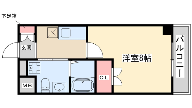 【間取り】 | エスフォート江坂リベルツ