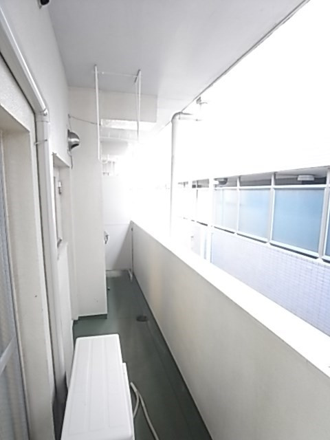 幸和マンションのバルコニー