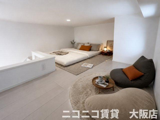 豊中市宝山町のアパートの内装|CG画像です。家具家電付きではありません