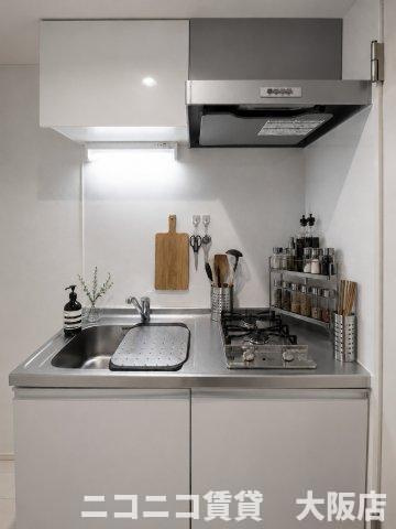 豊中市宝山町のアパートのキッチン|CG画像です。家具家電付きではありません