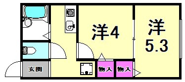 サニーフォレスト長洲の間取り