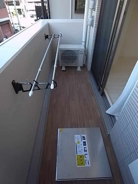 ブランTAT西宮本町Ⅱのバルコニー