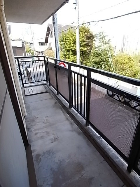 ラフォーレハタⅡのバルコニー