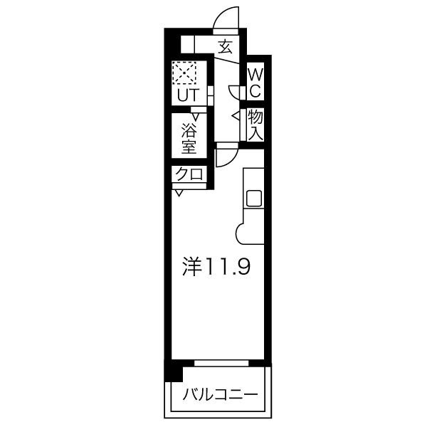 ビュークレスト平尾南の間取り