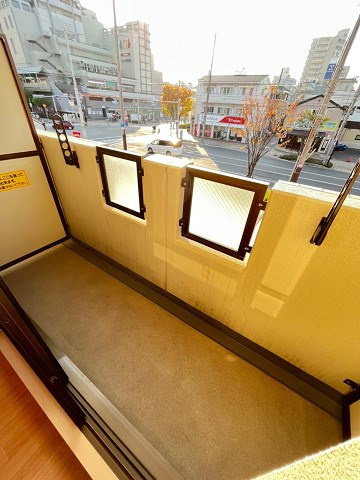 パセオ西宮北口町のバルコニー